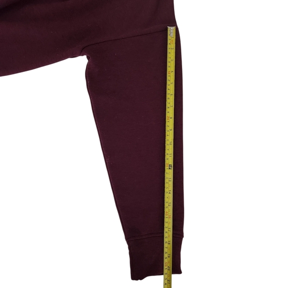 TENTREE Treefleece Grove pullover Sweatshirt color burgundy small - Picture 2 of 14